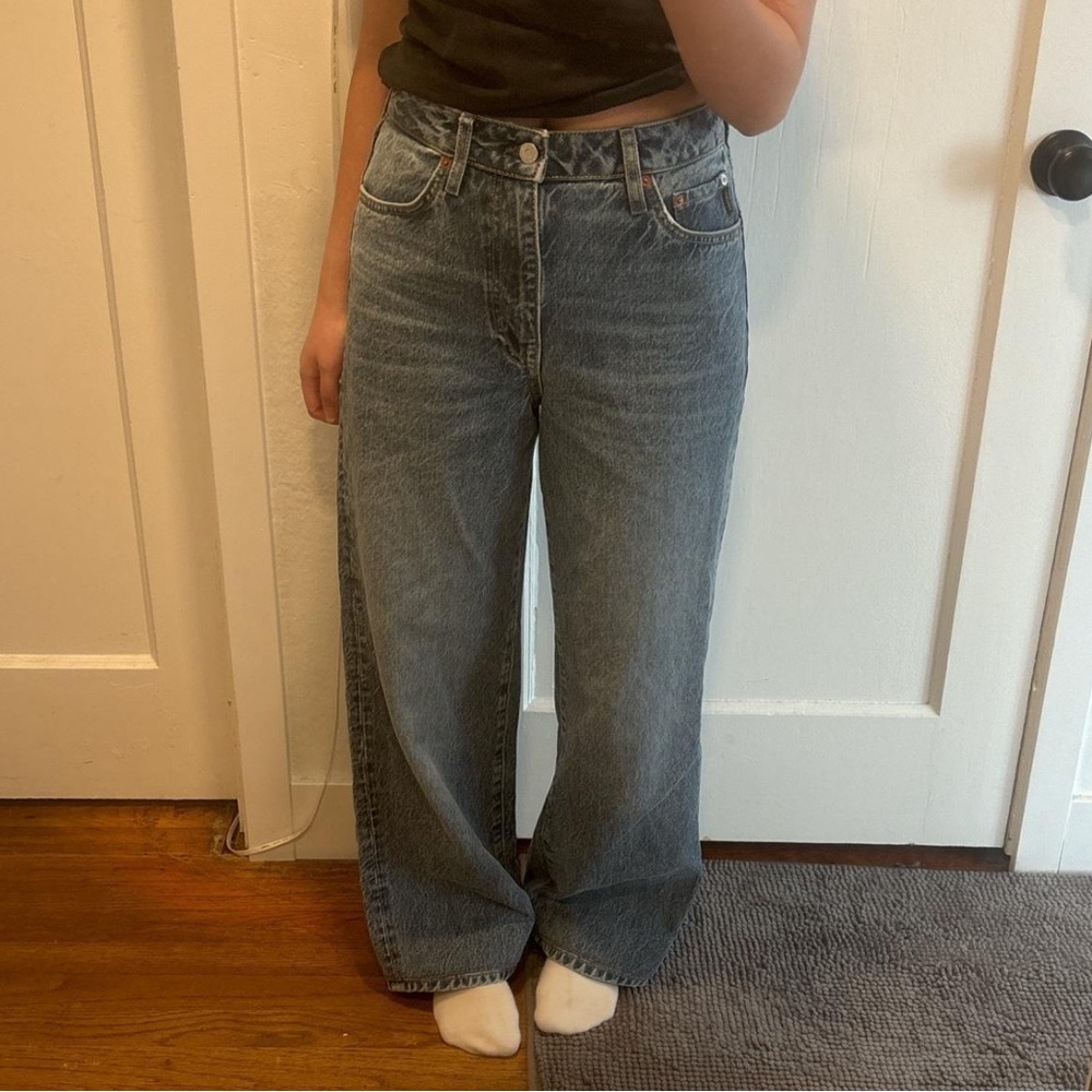 Superdry Organic Cotton Wide-Leg Jeans